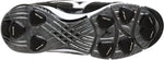 New Mizuno Men's 9 Spike Classic G5 Mid Baseball Cleat Men 6.5 Black/White