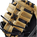 New Wilson A2000 SuperSkin 1st Base Baseball Glove Series RHT 12.5 In Black/Tan