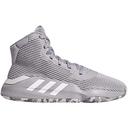 New Adidas Men's 4.5 Pro Bounce 2019 Shoe Basketball Light Onix/White/Grey