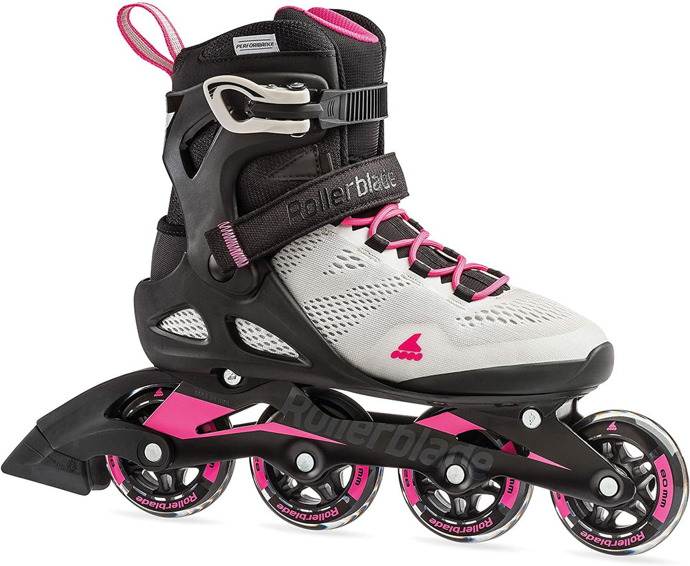 New Other Rollerblade Macroblade 80 Womens 8 Adult Fitness Inline Skate Pink/Blk