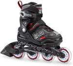 New Other Bladerunner Rollerblade Phoenix Boys Inline Skate Sz 1-4 Black/Red