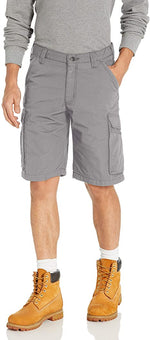 New Other Carhartt Men's 11" Force Tappen Cargo Short Size 34 Grey 101168 066