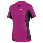 New Louis Garneau Womens HTO Tee Purple/Black Small 1" high 10" wide