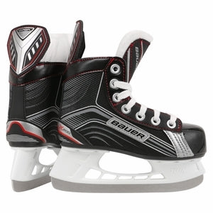 New Bauer Vapor X200 1045943 7.0 R Youth Black/Silv Ice Hockey Skate