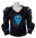 New Bauer Hockey Prodigy Full Top Protection Youth Medium Black/Blue