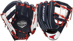 New  PROFESSIONAL YOUTH Baseball Glove Series 2021 Youth 10 RHT Red/White/Blue