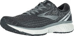 New Brooks Ghost 11 Athletic Shoe Size 8EE Ebony/Grey/Silver
