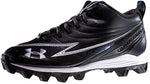 New Under Armour Boy's Hammer III Football Cleat Kids 5.5Y Black/White