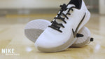 New Nike Kobe Mamba Focus Basketball Shoes Men 13/Women 14.5 Black/White/Gray