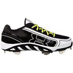 New Under Armour Women's 11.5 Spine Glyde ST CC Cleats Black/White 1250083-011