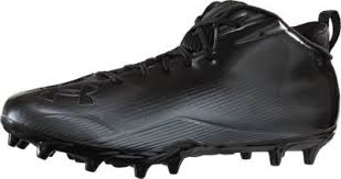 New Under Armour Nitro III Mid MC Molded Football Cleat Mens Size 11 Blk