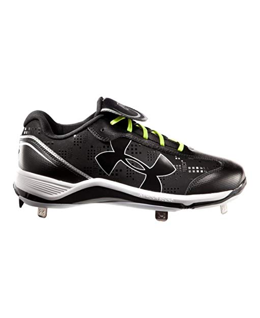 New Under Armour Men's Glyde ST CC Baseball Cleat Black size 11.5