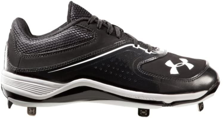 New Under Armour Ignite low ST CC Baseball Cleat Mens Size 11 Black/White