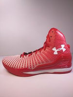 New Under Armour Clutchfit Drive Mens 12.5 Basketball Shoe Red/White 1246931