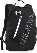 New Under Armour Packable Backpack Easy Carry Lightweight OSFA Black