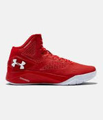 New Under Armour Clutchfit Drive 2 mens 12.5 Basketball Shoe Red/White 1258143