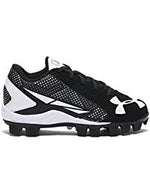 New Under Armour Leadoff Low RM Youth 5.5Y Baseball Black/White Cleats
