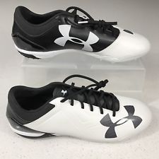 New Under Armour Spolight TF Soccer Shoes Mens 10.5 Black/White 1272305-003