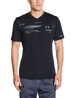 New Under Armour Men's Challenger Graphic Training Top Black/Gray Small