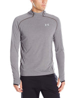 New Under Armour Large Gray Men's Streaker Run Hoodie