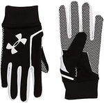 New Under Armour Men's Field Players Soccer Glove Large Black/White