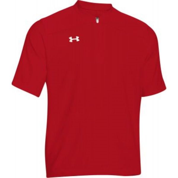 New Under Armour Men s Triumph Cage Jacket Small Red White