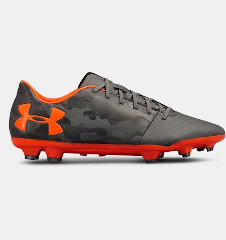 New Under Armour Junior Spotlight DL FG JR Soccer Cleats Gray/Orange Youth 5.5Y