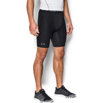New Under Armour Men's HeatGear Armour Long Compression Shorts XXL Black/Gray