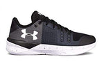 New Under Armour Women's Block City Volleyball Shoe Size 7.5 Black/White 1290204