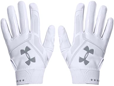 Under armour batting gloves white Clearance