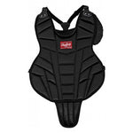 New Rawlings Catcher Chest Protector 12P2 Intermediate 15" ages 12-16 Black