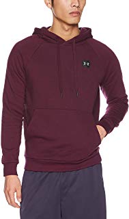 New Other Under Armour Men's Rival Fleece Logo Hoodie Large Maroon