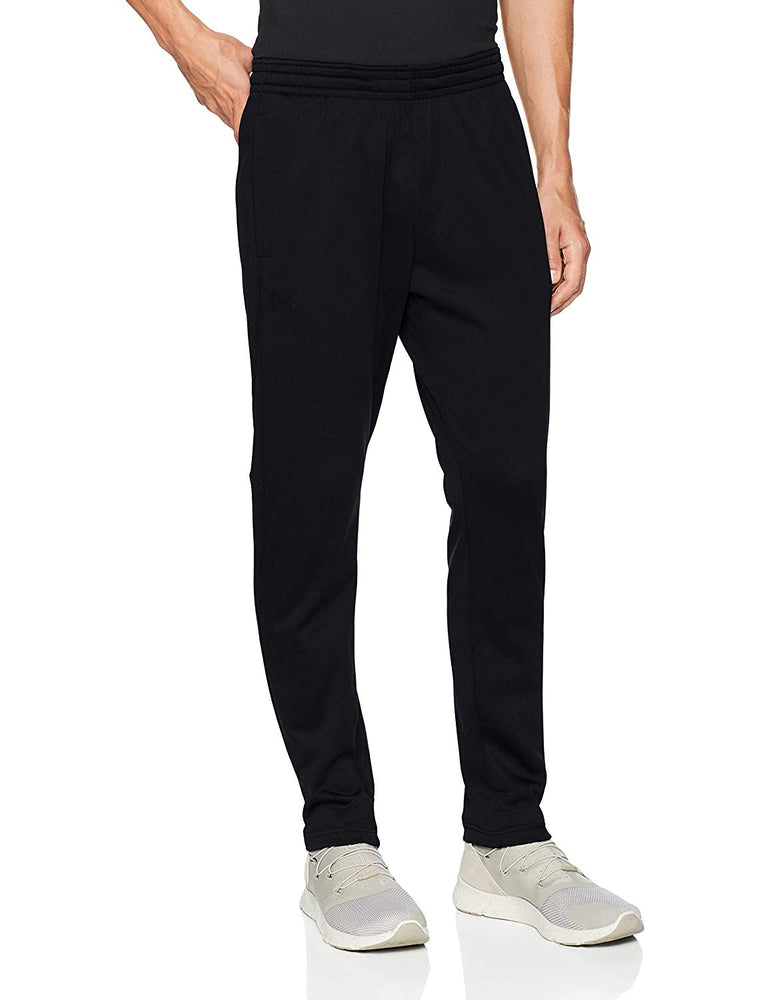 New Under Armour Men's Armour Fleece Pants Medium Black 1320757 100% Polyester