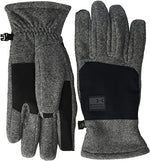 New Under Armour Mens ColdGear Infrared Fleece Gloves with Touch Tech LG Gry/Blk