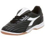 New Diadora Little Kid Monza ID Soccer Shoe 11 Black/White/Silver