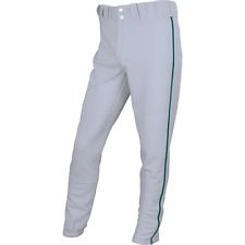 New Easton Pro Pipepant Baseball Pants Senior XX-Large Gray/Green  A164144