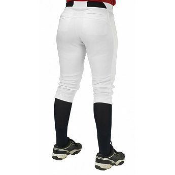 New Easton Womens Mako Pants White Large Softball Pants A164876
