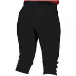 New Easton Girls Youth Mako Pants Black Medium Softball Pants A164880