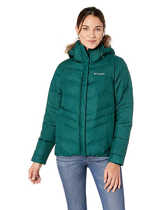New Other Columbia Women's Snow Eclipse Mid Jacket Ivy L Water Repellent