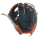 New Wilson A2000 Carlos Correa Game Model BB Glove, Grey/Navy/Orange 11.75"
