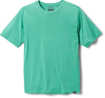 New Patagonia Capilene Cool Daily Shirt Men's Medium Beryl Green Short Sleeve