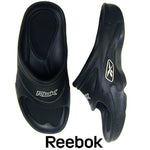 New Reebok Team Mojo Unisex Sandals Men 12/ Women 13 Black/White