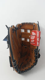 New Rawlings The Vise VSB125 12.5" Fast Back Model LHT Baseball Glove Brn/Blk