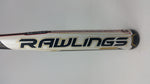 Used Rawlings Trio BBTRI3 33/30 BBCOR Baseball Bat Black/White/Gold