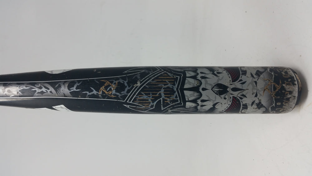 Used DeMarini VDC12 Voodoo Overlord 33/30 BBCOR Baseball Bat Blck/Gld 2012 (-3)