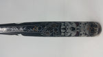 Used DeMarini VDC12 Voodoo Overlord 33/30 BBCOR Baseball Bat Blck/Gld 2012 (-3)