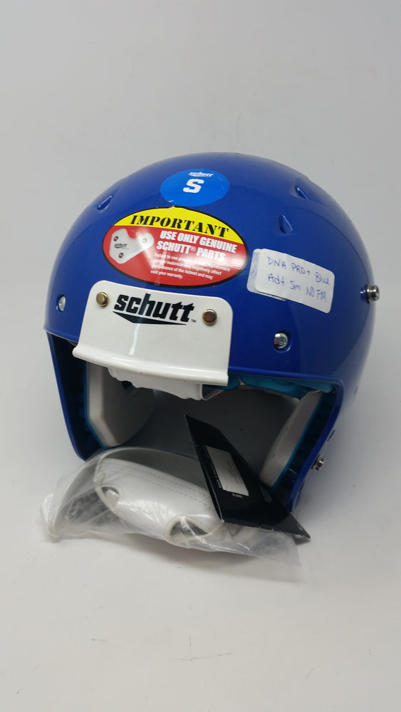 New Other Schutt DNA Pro+ Adult Small Football Helmets Blue No FM Schutt #202201