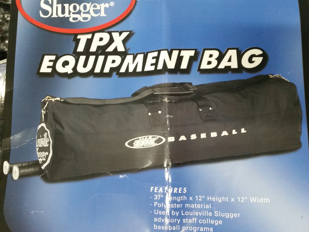 New Louisville Slugger TPX Equipment Bag Baseball/Softball Black/White