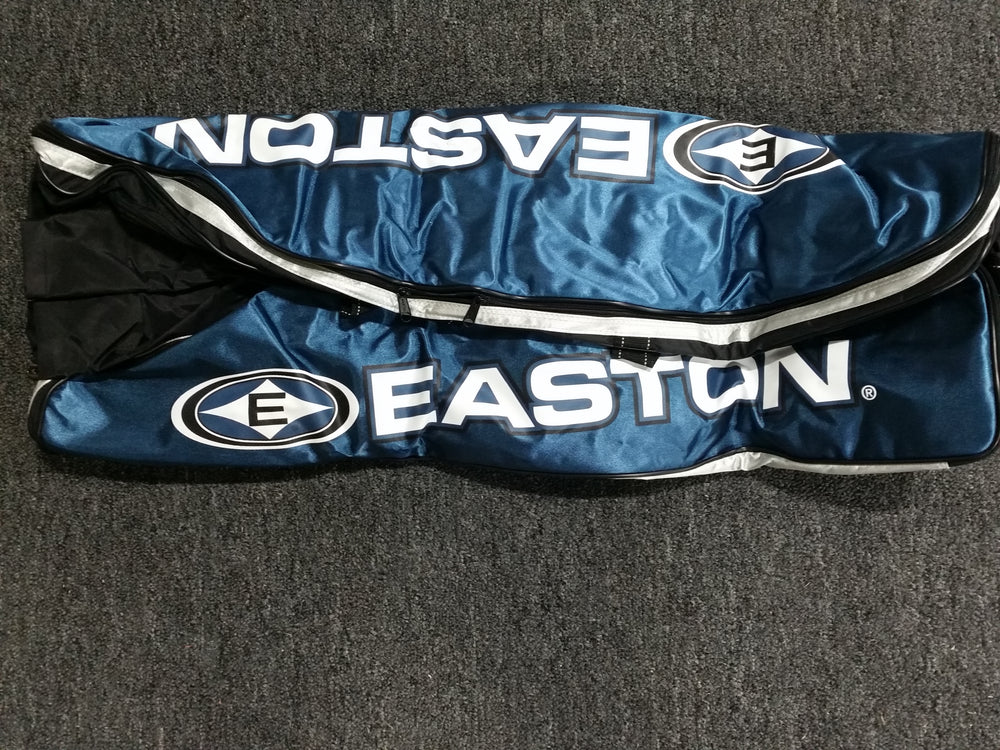 New Easton Oversized DeluxePro Game Bag Baseball Black/Blue 36 x 13 x 12