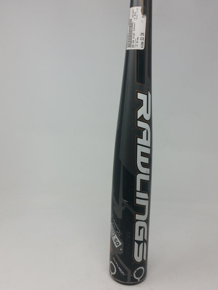 Used Rawlings Velo 33/30 BBVELO BBCOR Baseball Bat Black/Gray